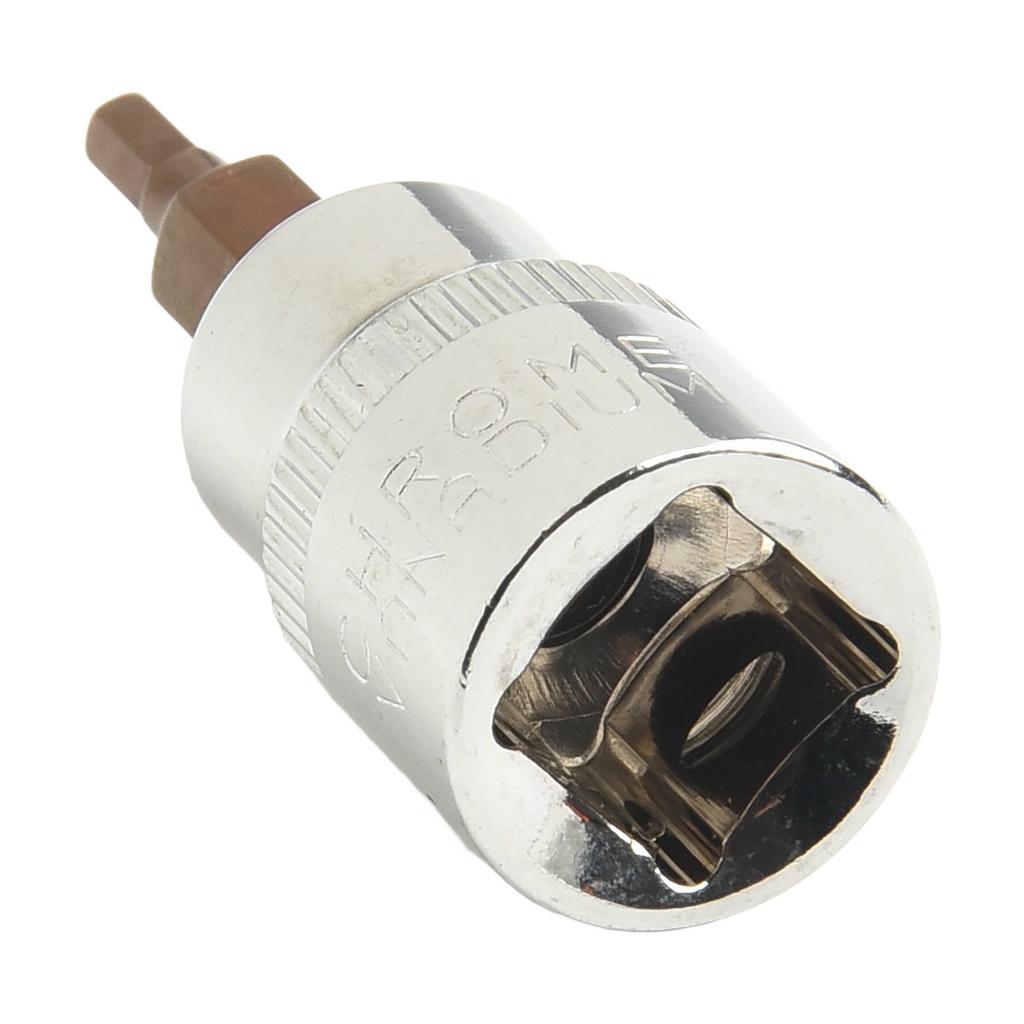 T10-T55 Drive Bit Socket 1 Pc 3/8 Inch H3-H10 Hex Socket Bit Screw Driver Socket Screwdriver Bit Tool Practical
