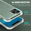 Thick Shockproof Silicone Transparent Case For Apple iPhone 17E Google Pixel 10A Motorola Edge 70 Fusion Moto G17 G57 G67 G77 Power Protective Cover