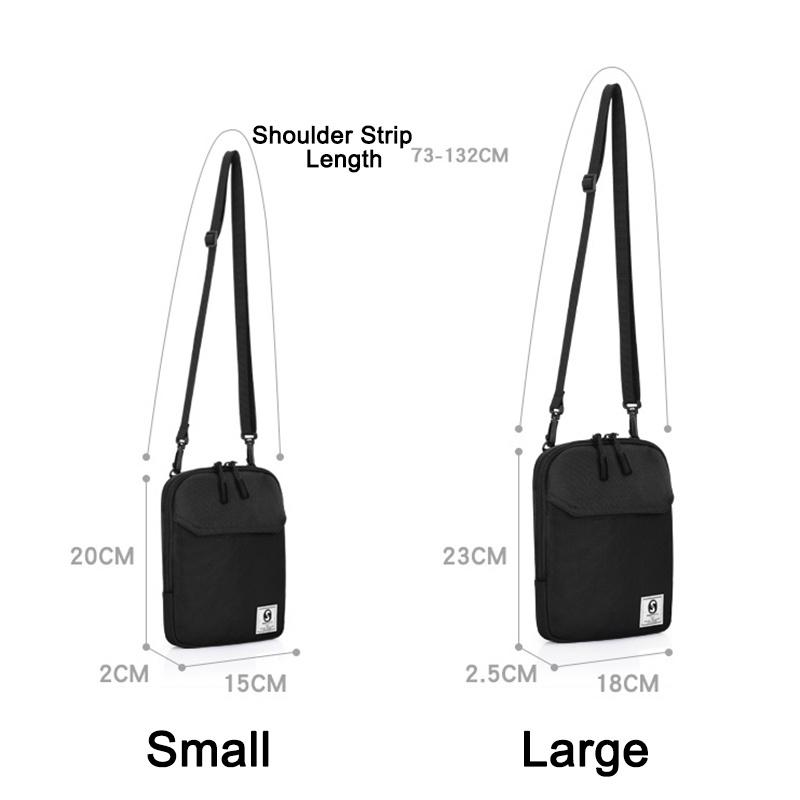 Vintage Military Style Men Canvas Shoulder Bag With Adjustable Strap And Multiple Slots