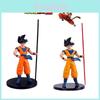 Large Dragon Ball Hand Puppet 20th Anniversary Goku Movie Edition Pvc Material 22.5cm