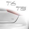 Car Sticker Metal Emblem T5 T6 Badge Trunk Decal For Volvo V40 V60 V90 XC60 XC90 XC40 S60 S90 S80 C30 Accessories