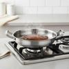 Coating Skillet Frying Pan with Double Handle Simple To Clean Nonstick for Home Cooking