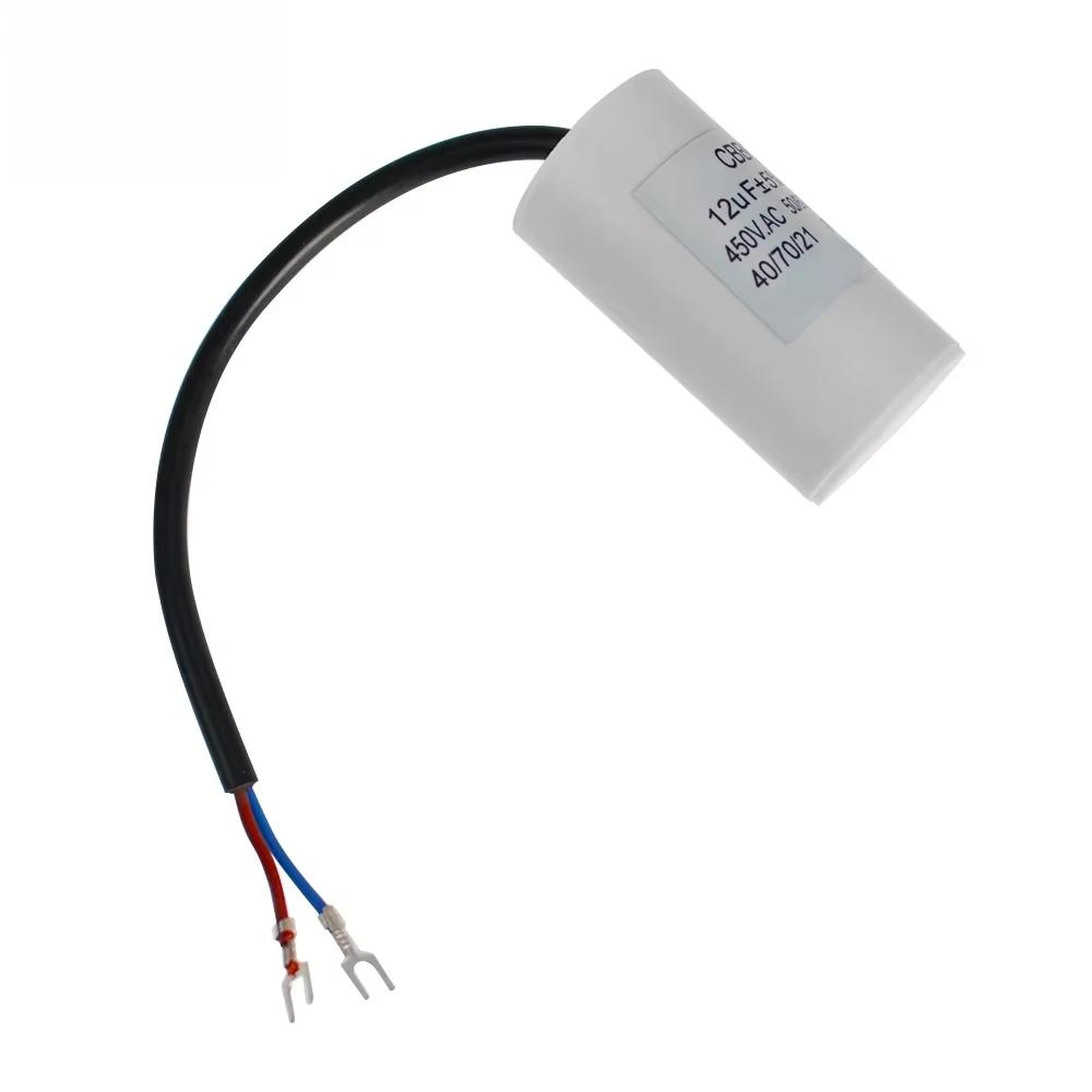 1 STÜCK CBB60 450 V Kondensator AC-Motorbetriebskondensatoren 4/5/6/8/10/12/14/15/16/18/20/30/35/40/50/60 UF für Waschmaschine, Wasserpumpe