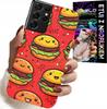 Etui Do Samsung Galaxy S21 Ultra - Słodkie Uśmiechnięte Burgery Pokrowiec