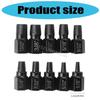 10Pcs Screw Bolt and Nut Extractor Set Damaged Screw Removal Set Removal Screws 6XDE