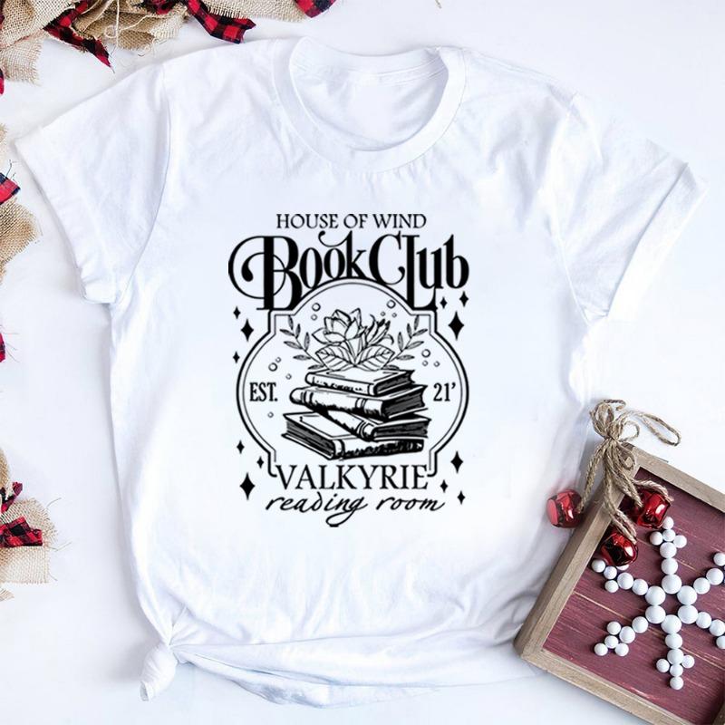 House of Wind Book Club Shirt  ACOTAR Romantasy Tee Sarah J Maas Throne of Glass T-shirt Night Court Velaris SJM Merch Fans Gift