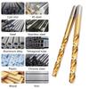 Professional Grade Alloy Twist Drill Bit Set For Precise Drilling On Steel Iron Aluminum Materials Drilling Equipment