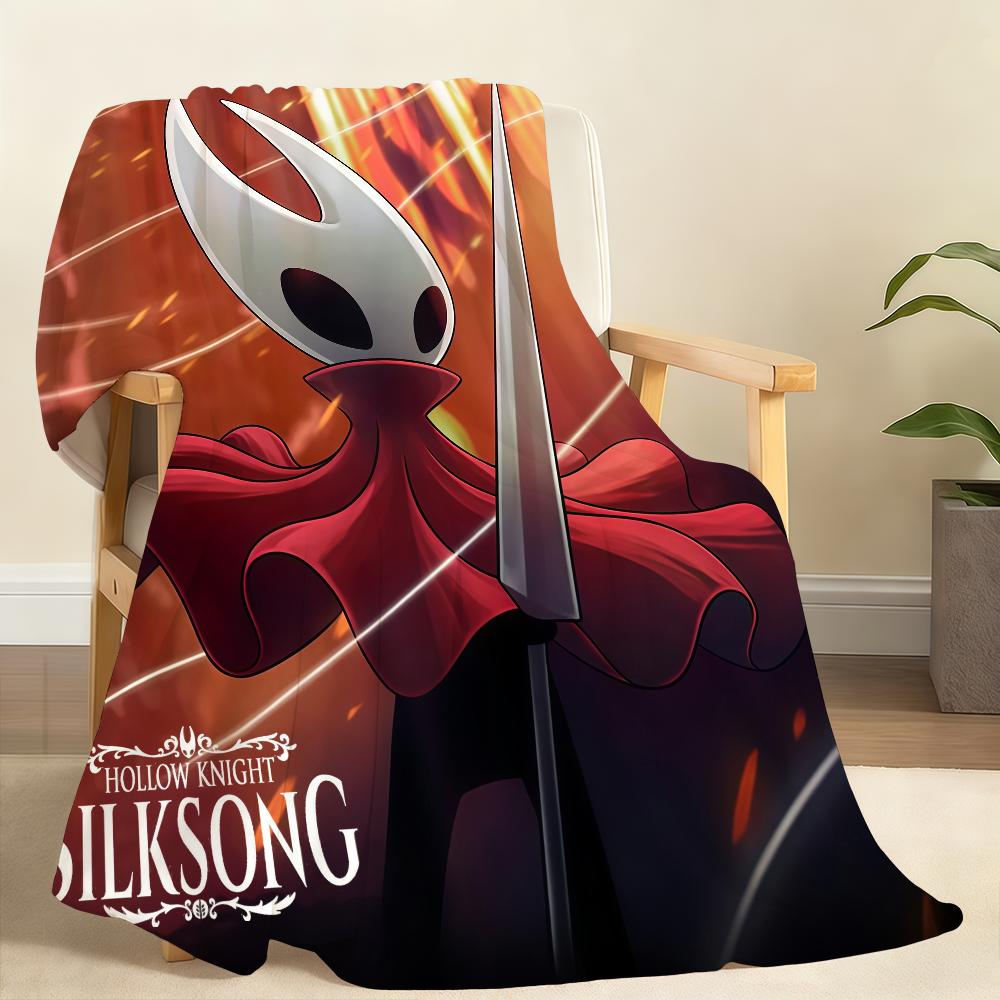 Game H HollowS K Knight S SilksongS Blanket Soft Throw Blanket for Home Bedroom Bed Sofa Picnic Travel Office Rest Blanket Gift