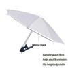 Portable Mobile Phone Sunshade and Rainproof Clip Umbrella