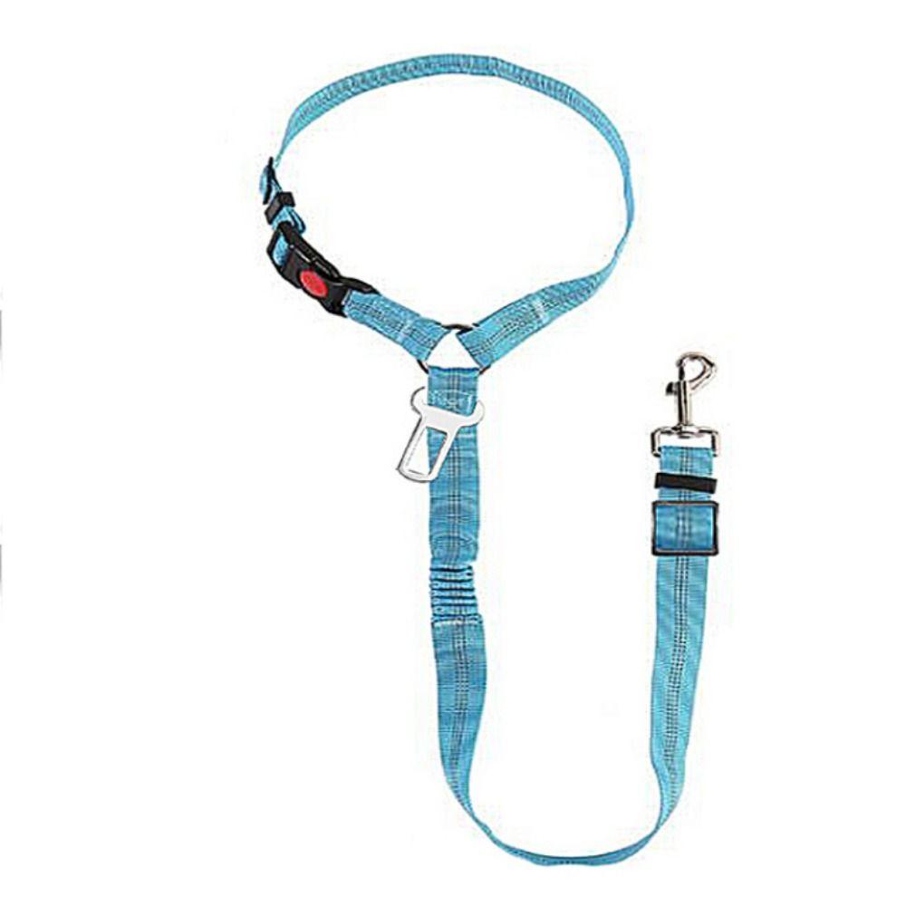 Reflective Pet Car Seat Belt Adjustable Dog Harness Leash Dog BackSeat Safety Belt  Pet Outdoor