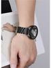 Cinturino in Acciaio Compatibile per Samsung Watch 4/5/6/7 - Stile Business a Tre Maglie