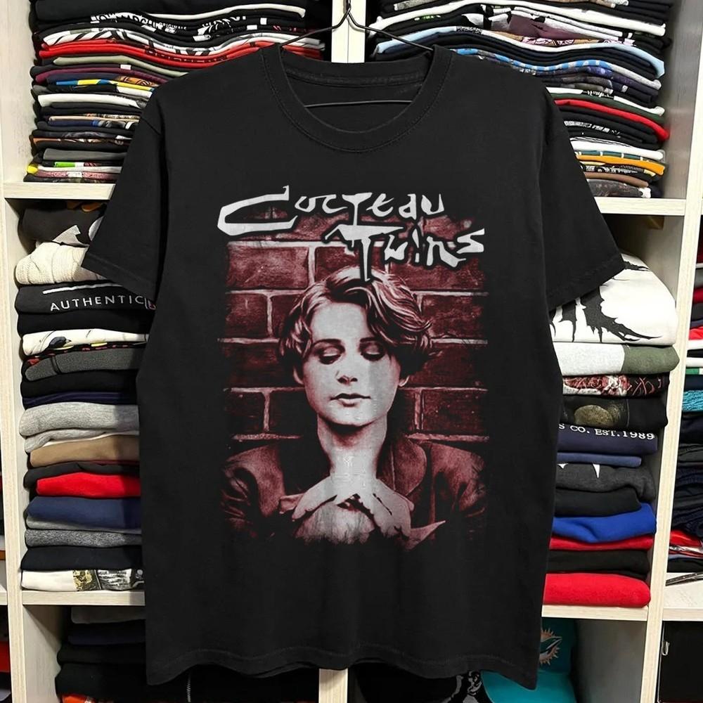 

Cocteau Twins Elizabeth Black Cotton Tshirt Size S5XL Unisex T-Shirt XXXL