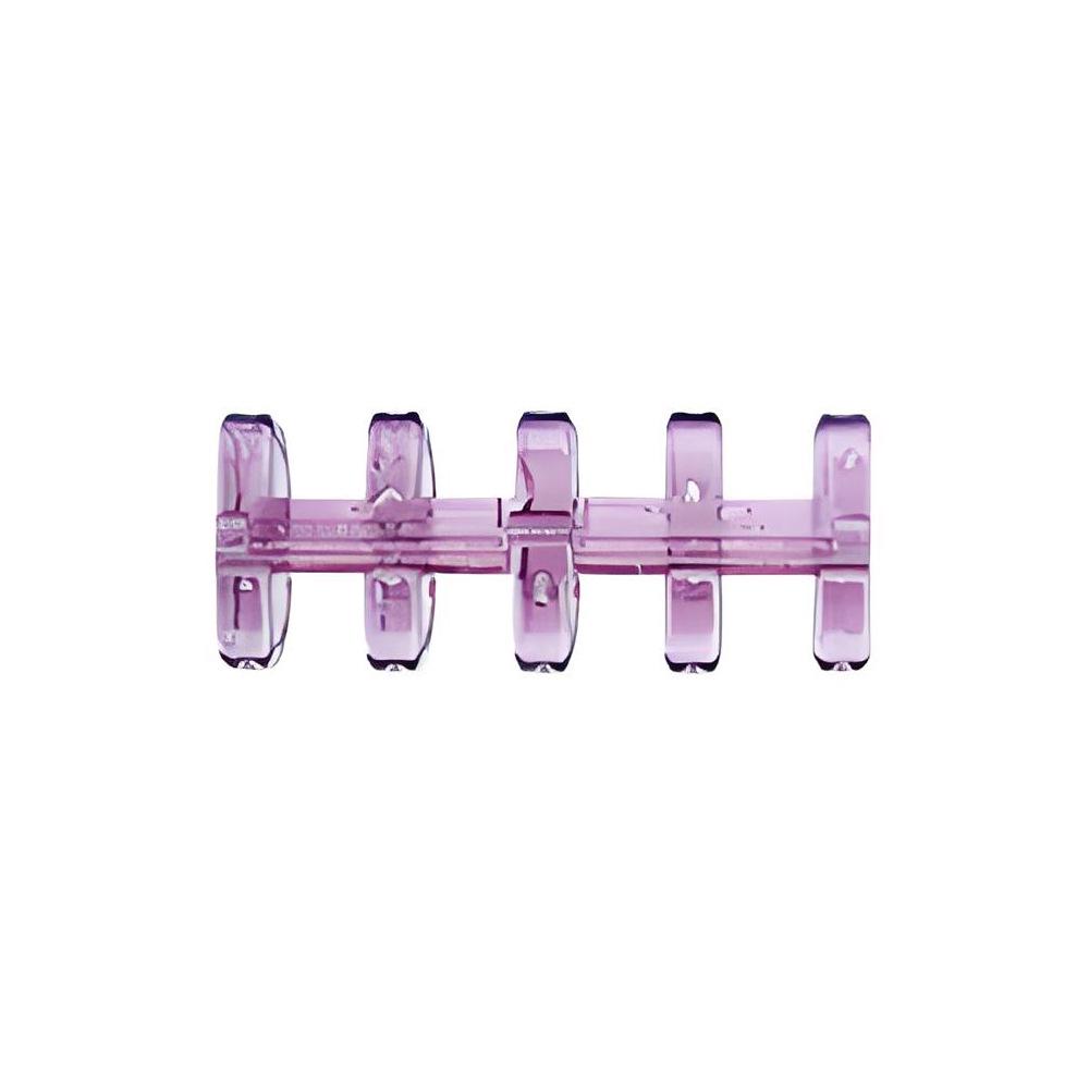 Colorful Large-Capacity 5-Hole Loose-Leaf Ring Binder Clip for DIY Book Binding