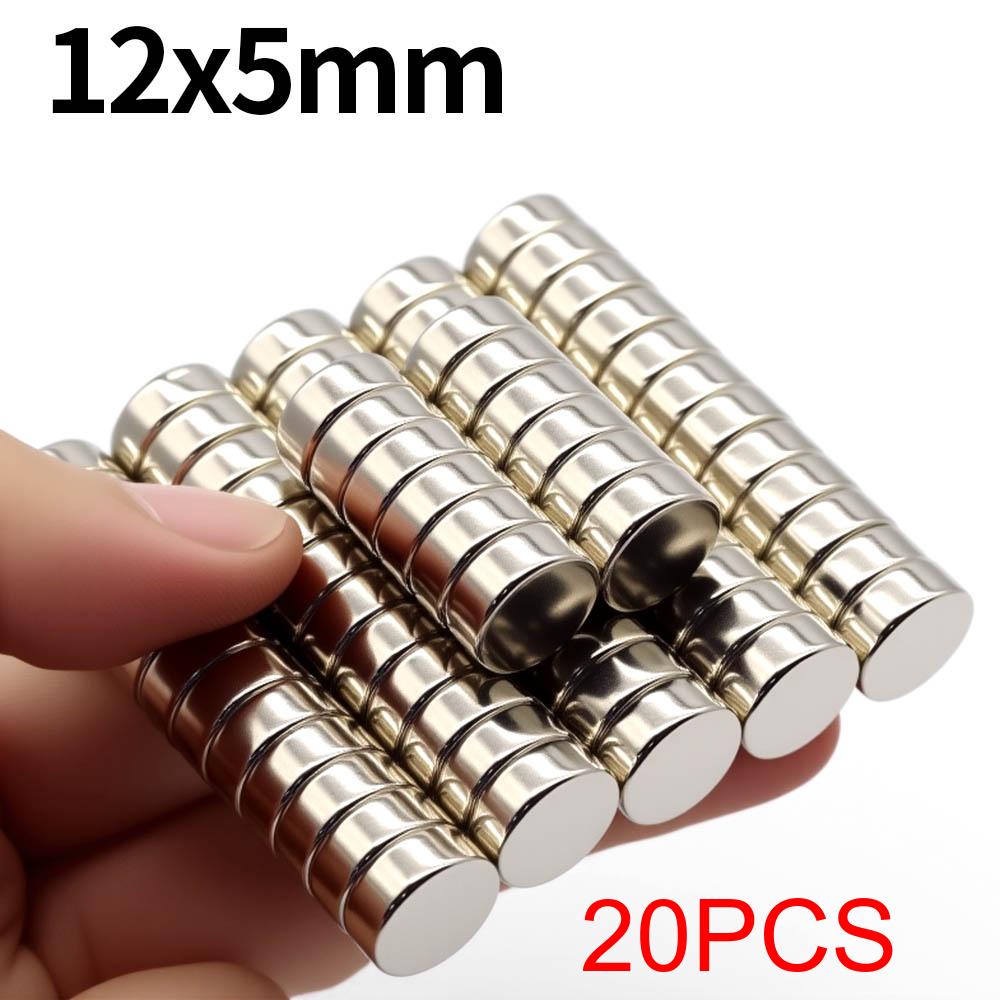 12x5mm N35 Powerful Round Neodymium Magnet NdfeB Permanent Magnetic imanes Super Strong Magnets Refrigerator Magnet