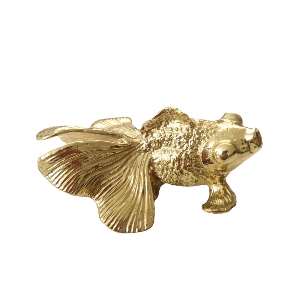 Brass Goldfish Cabinet Handle for Doors, Drawers, and Wardrobes