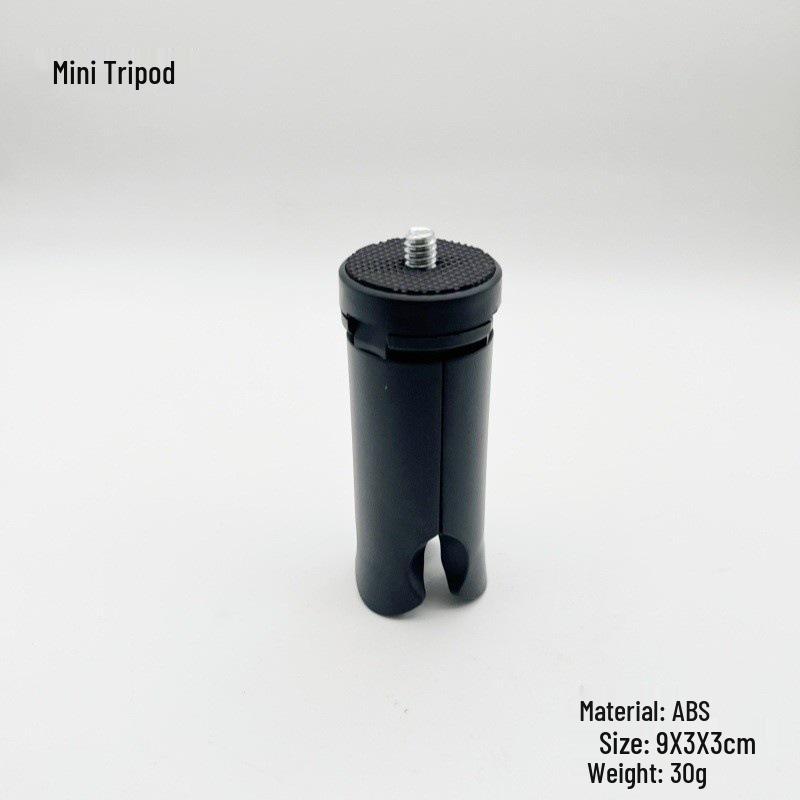 

GOPRO Sports Camera Mini Tripod with Phone Clip for Desktop and Live Streaming (Compatible with DJI Pocket 3)