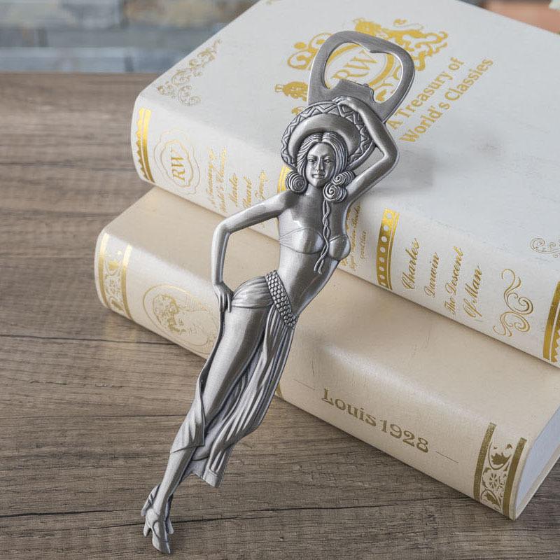 

Metal Crafts Advertising Bottle Opener Beautiful Woman Bottle Opener European Beer Bottle Opener Bottle Opener