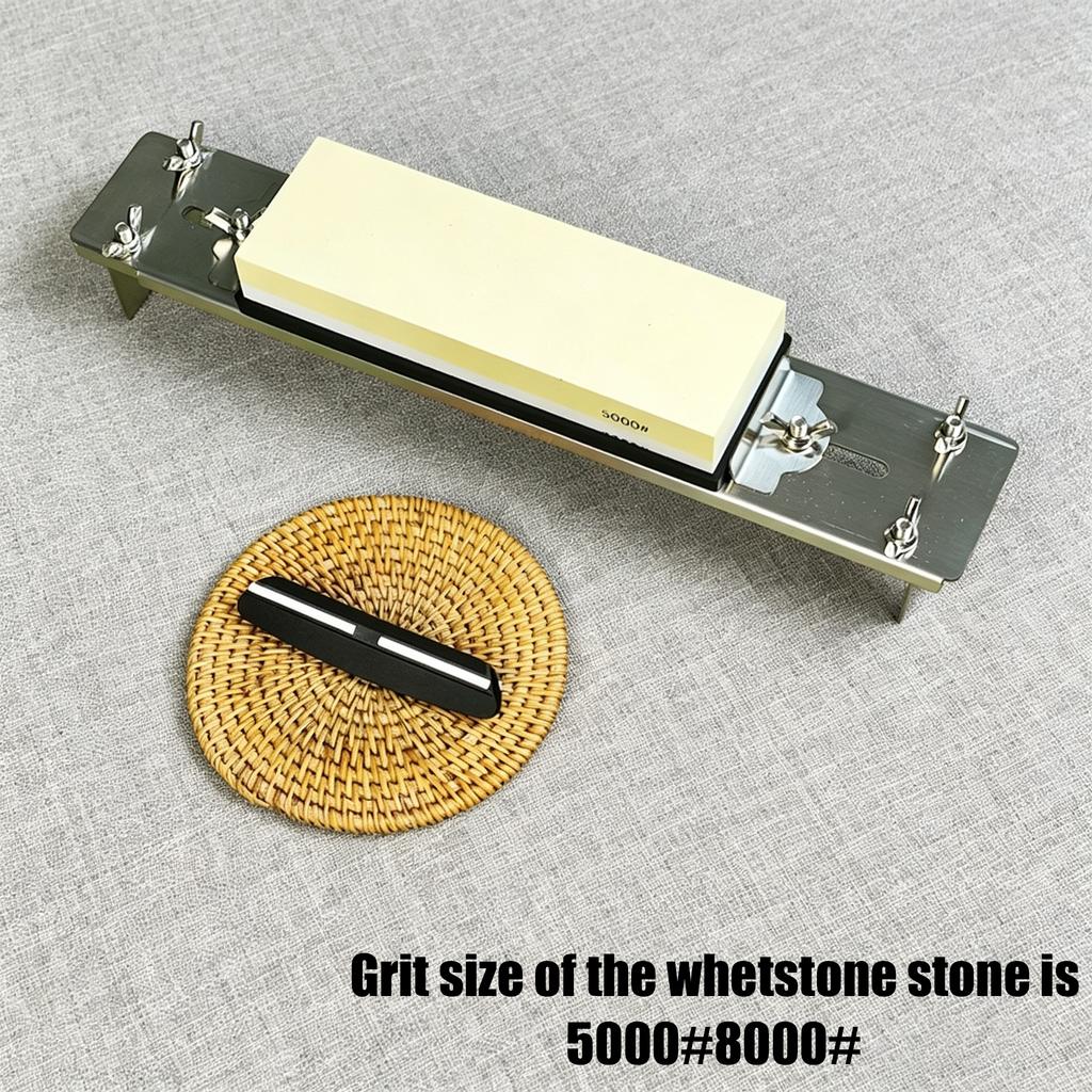 Adjustable Stainless Steel Sink Sharpening Stone Holder Anti-Slip Kitchen Whetstone Grinder Rack for Cutlery Sharpener Tool