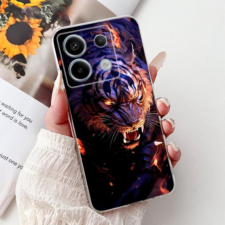 For Xiaomi Redmi Note 13 Pro 4G Case Luxury Popular Painted Cover Soft Slim Phone Case For Redmi Note 13 Pro Plus Note13 5G Bags