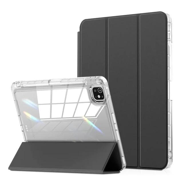 Case for iPad Pro 11" M5 2025 / M4 2024 (6th/5th Gen.), Smartcase Hybrid, with Stylus Holder, Black
