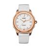 Renaissance Roségold und Weißes Wildleder Automatik NY41-BD2M-3B2A 200M Unisex-Uhr