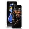 Game Stalker Clear Sky Black Silicone Phone Case For Xiaomi POCO X3 X4 NFC F5 M3 M4 M6 X5 X6 Pro F3 F4 GT 5G C55 C65 M5