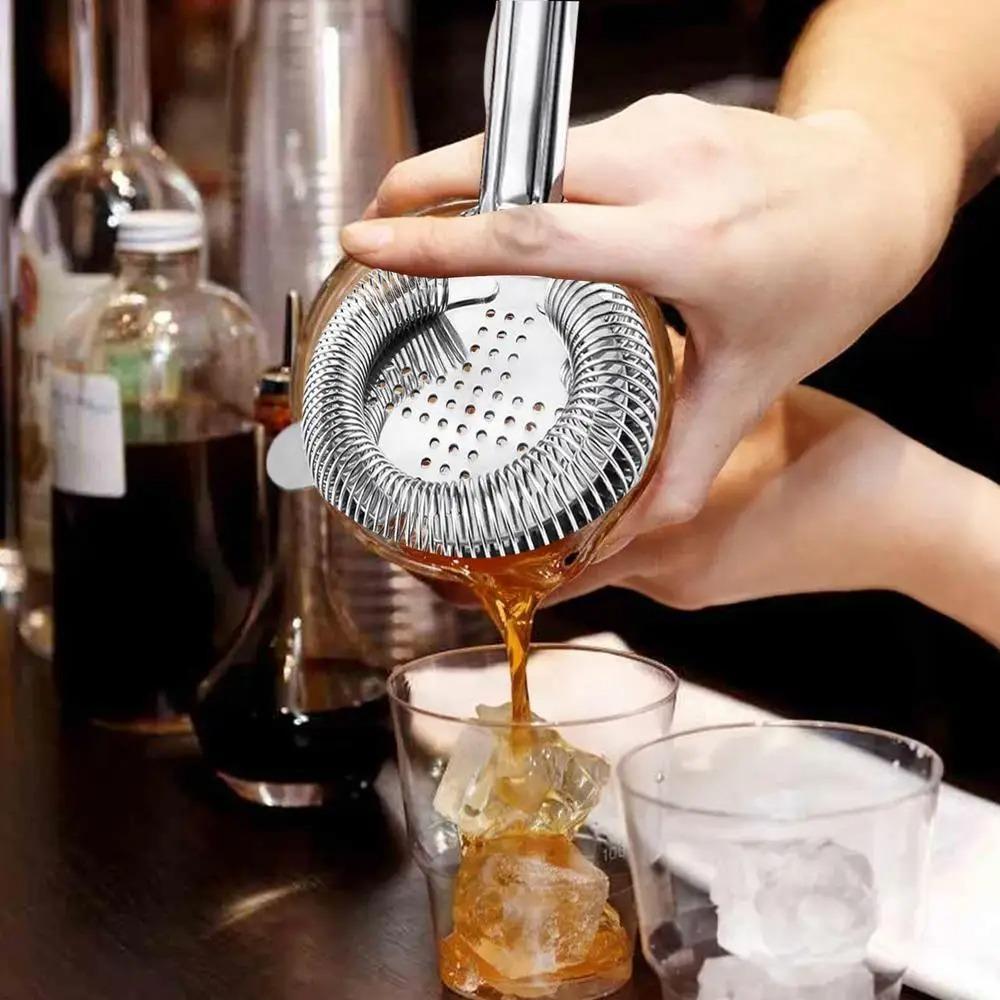 Thickened Cocktail Strainer Shaker Non Slip Wine Cup Ice Filter  Bar Accessorie Tools