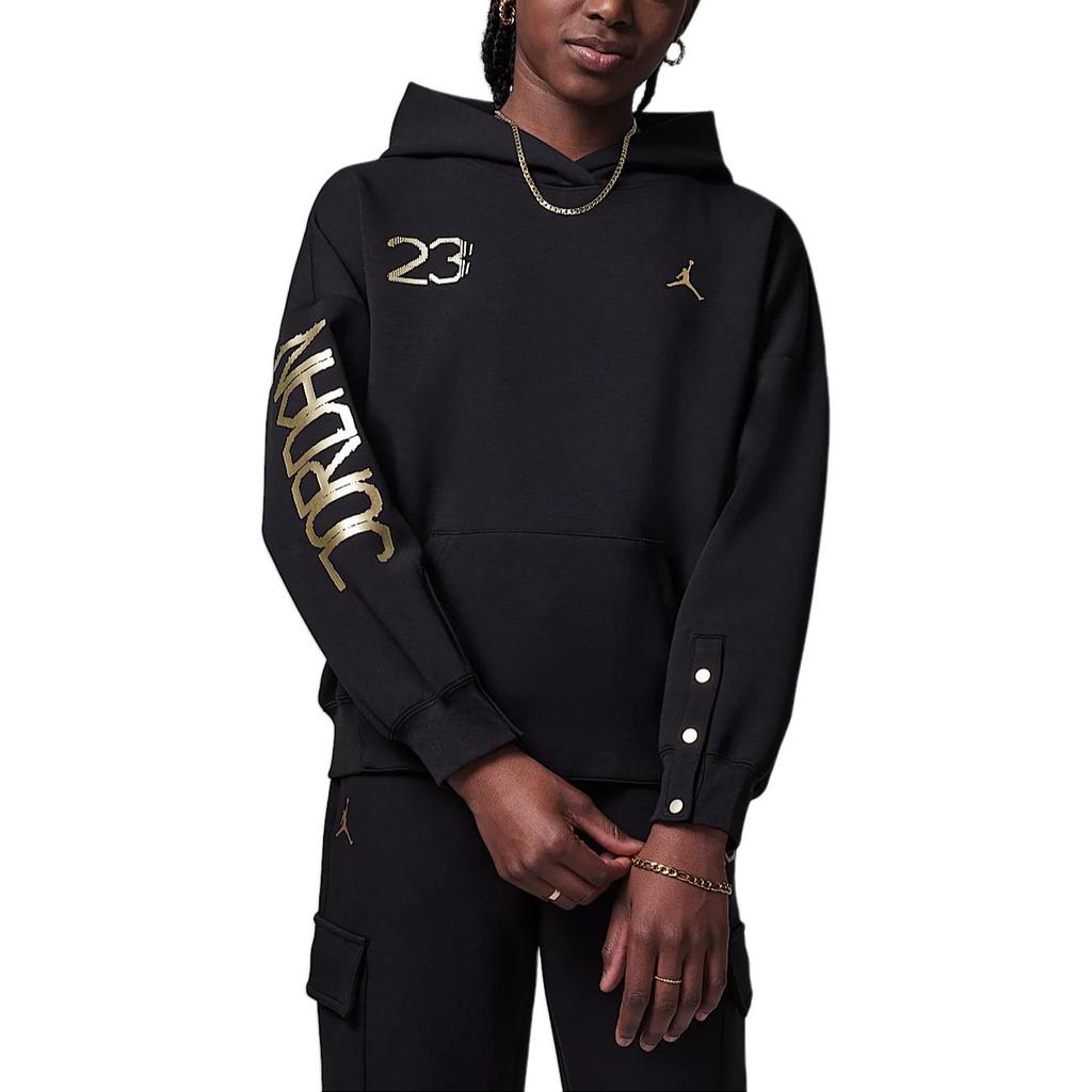 Jordan Hoodie New Year Transformation Series Simple Pullover Hooded Kids hoodies Black IF3609-010