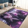 3D Demon S-Slayer Cartoon Kamado Nezuko Anime  Carpet Rug for Living Room Bedroom Home Sofa Decoration,Kid Non-slip Floor Mat