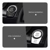 Chrome Car Button Covers Stickers Car Interior Accessories For BMW F10 F07 F06 F20 F30 F32 F01 F02 F25 F26 Car Styling Decors