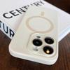 Applicable To IPhone 16 Apple Phone Case Liquid Silicone Magnetic Light Cyan 14 All Inclusive Lens Film 13 Anti Fall