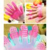 Pet Cat Grooming Comb Five Finger Pet Bath Brush Cat Dog Shower Massager Pet Grooming Deshedding Glove