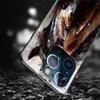 Horse Case for Apple iPhone 14 11 7 SE 2020 8 X XS 13 12 Mini XR 15 Pro Max Silicone Black Soft Phone Cover