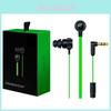 Căști de gaming Razer Hammerhead Pro In-ear cu organizator pentru căști Magic Green