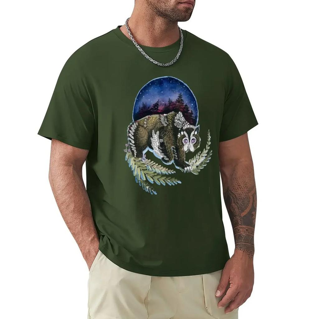 anime boys whites summer tops t shirt Midnight Walk T-Shirt plus sizes plus size tops graphic clothing