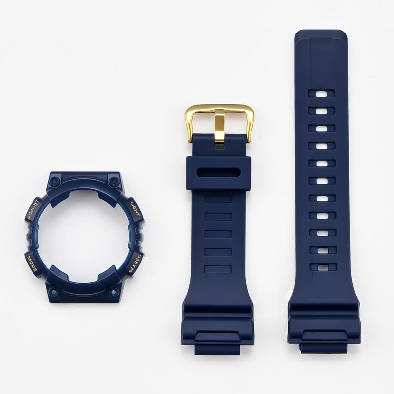 Reimveske for Casio G-Shock AQ-S810 Menn Kvinner Erstatning Matt Gummi Silikon Klokkereim Armbånd