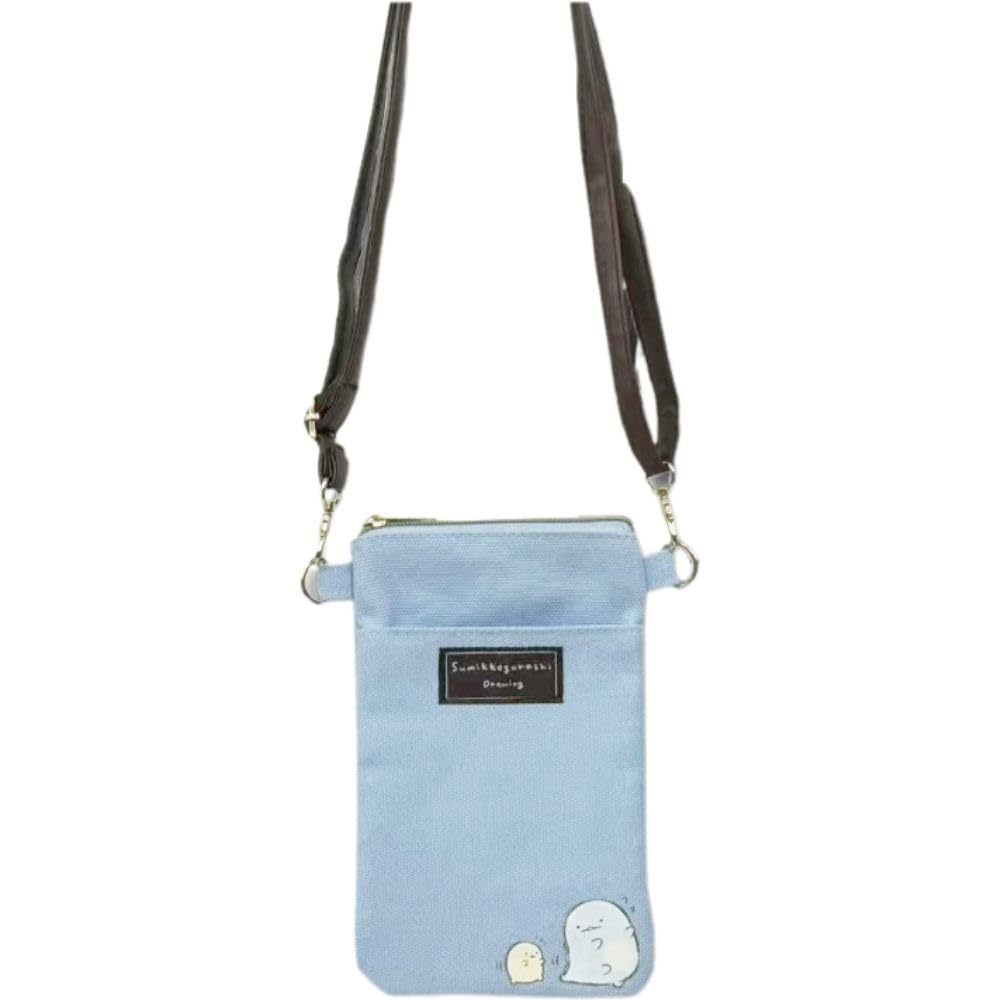 

Hatayama Shoji Shoulder Pouch, Colored Canvas, Drawing, Sumikko Gurashi Lizard, Approx. H20 x W13cm, 34203188