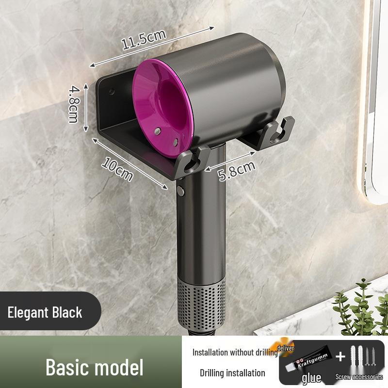 Cross-border Bathroom Multi-functional Hair Dryer and Toiletries Rack