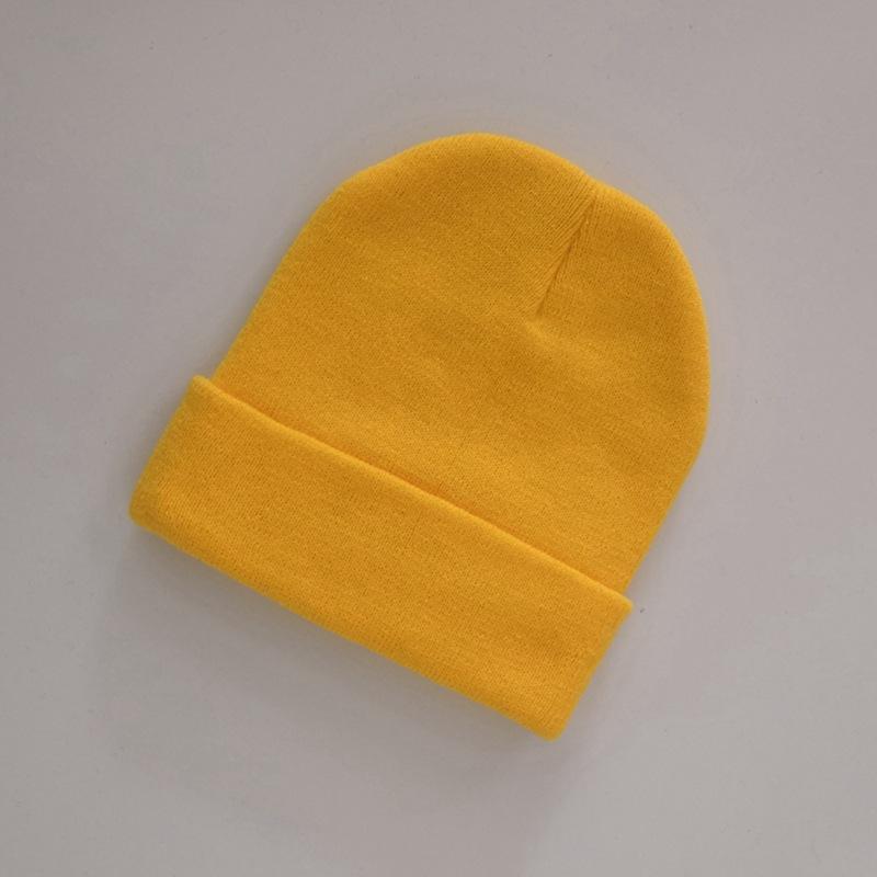 Light Board Knit Cap Winter Wool Cap Men And Women Cap Warm Cap Windproof Cap