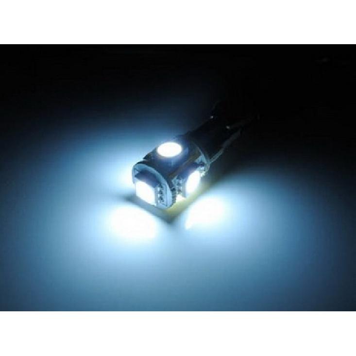 Xenon White 5-SMD CANbus Error Free LED Bulbs For Euro Car License Plate Lightss