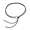 Elegant Women's Leather Knot Belt - Chic, Holeless Waist Cincher for Dresses