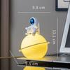 Portable Astronaut Moon Night Light Cartoon Bedside Light Desktop Luminous Planet Lamp  Gifts