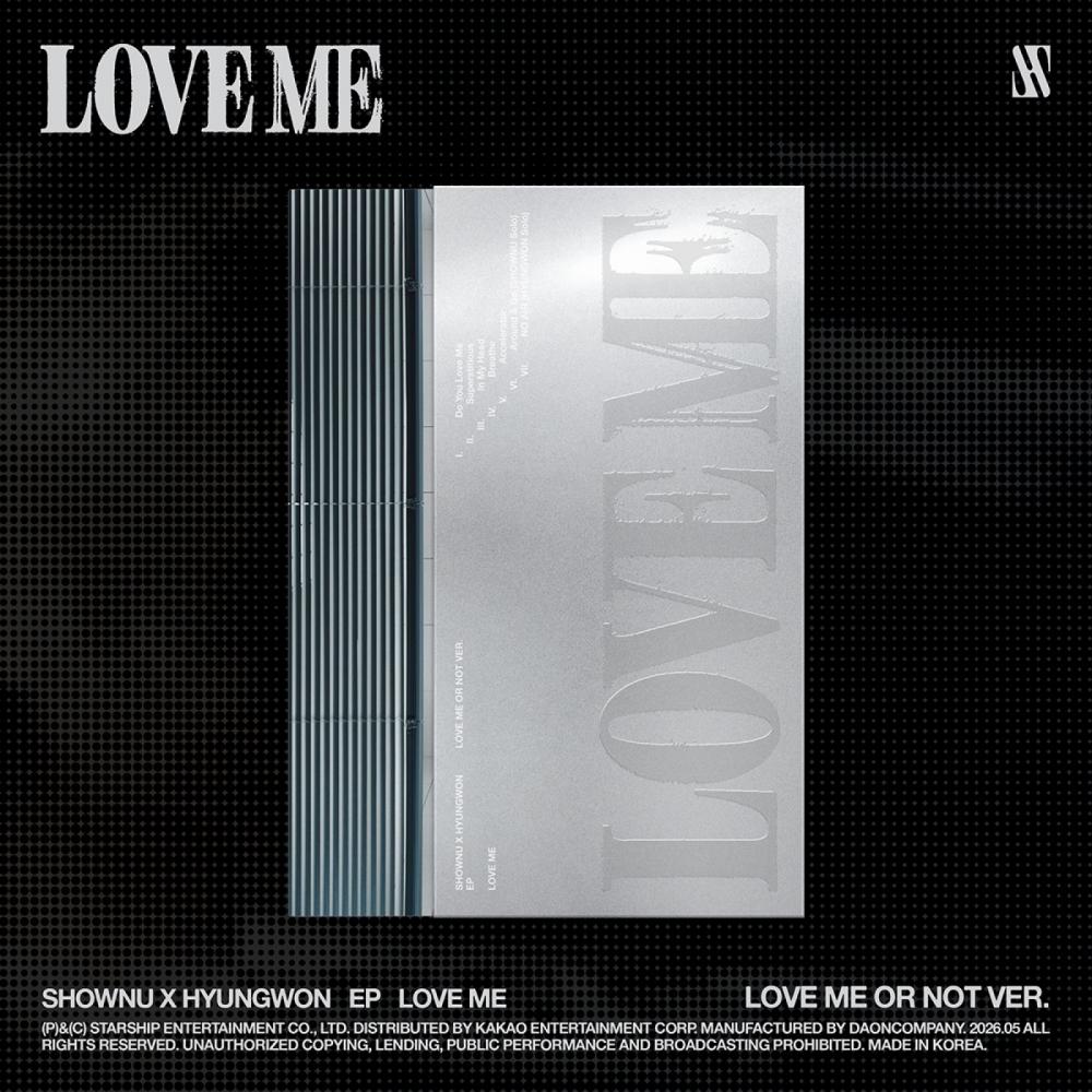 Шону X Хёнвон Love Me EP Альбом Love Me Or Not Вер.
