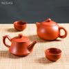 Tradition Zhu Mud Zisha Teaware Chinese Yixing Purple Clay Tea Pot Household Filter Teapot Gifts Customized Beauty Tea Infuser