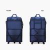 Wheeled Luggage Expandable Folding Duffel Bag Suitcase Foldable Rolling Travel Bag Without Telescopic Handle