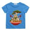 Maracas Dance Ramen T-Shirt Summer Cartoon Print T-Shirt Kawaii Boys/girls O-neck Cotton Short Sleeve T Shirt