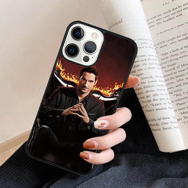 Lucifer Morningstar TV series Phone Case Back Cover for iPhone 17 Air 16 15 14 13 11 12 Pro Max Plus Fundas Coque