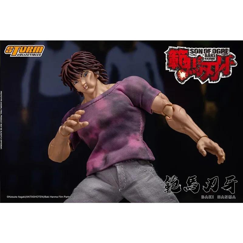 AUF LAGER Neu Storm Toys Baki Hanma Sohn des Ogres Baki Hanma BBTS Exklusiv Maßstab Auf Lager Anime Actionfiguren Modell Spielzeug
