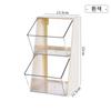 Coffee Tea Bag Storage Box, Office Acrylic Desktop Storage Box, Storage Shelf