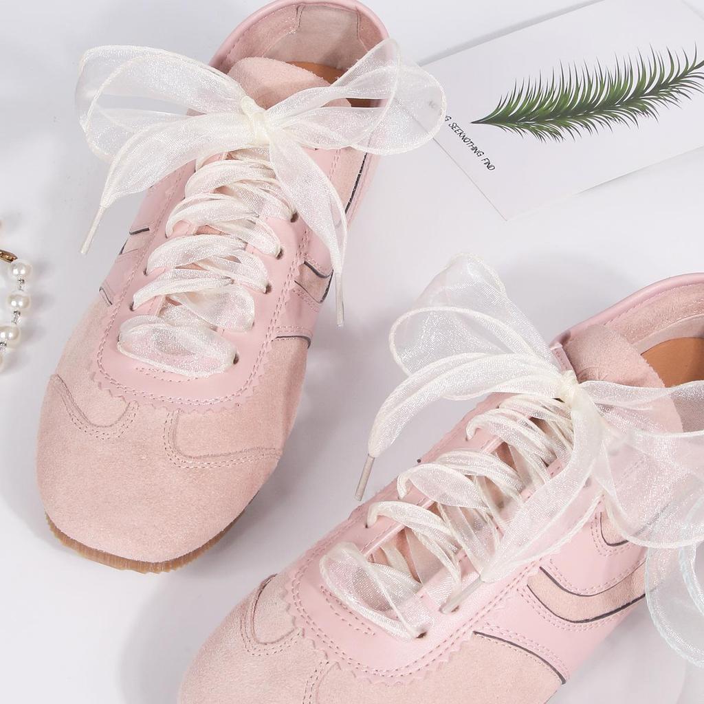 Chiffon Organza Shoelace 3.5CM for German Trainers & DIY Ballet